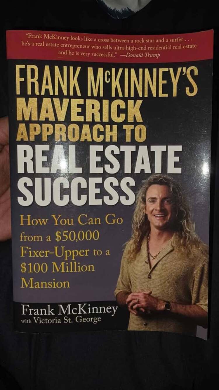 Frank McKinney's Maverick Approach to Real Estate Success Book